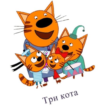 Папа кот три кота Карамелька