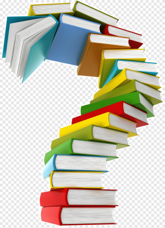 Рамка стопки книг
