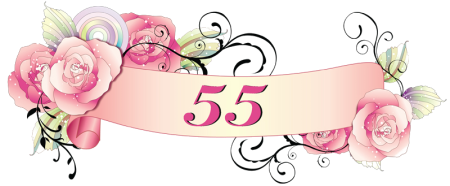 Лента для надписи с цветами