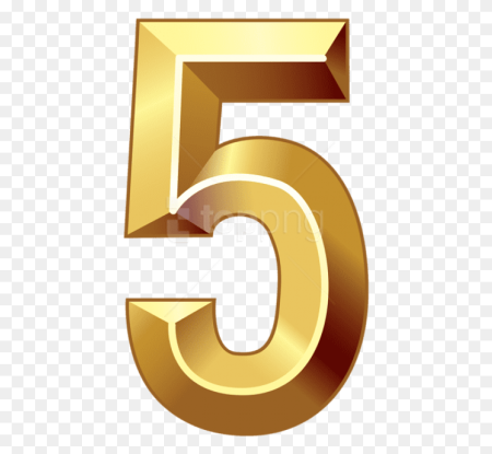 Цифры без фона