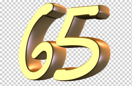 65 Лет цифры