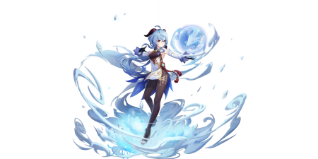Ganyu Splash Art Genshin