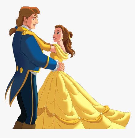 Белль и принц PNG