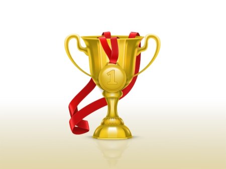 Кубок первое место без фона