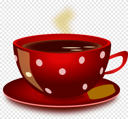 Кружка чая мультяшная