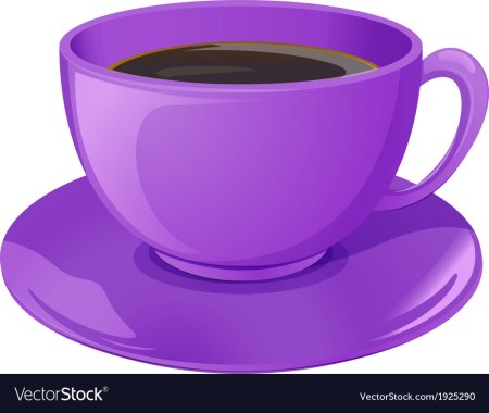 Чашка с блюдцем для детей на прозрачном фоне