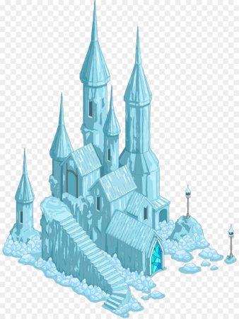 Замок снежной королевы клипарт (45 фото)