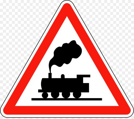 Дорожный знак Railroad Crossing