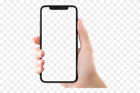 Смартфон в руке