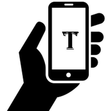 Телефон в руке