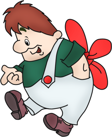 Малыш и Карлсон герои