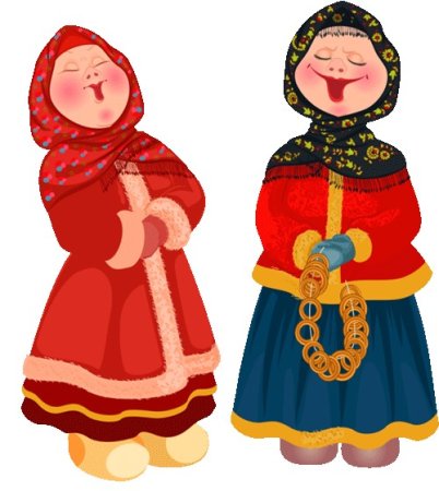 Масленица на прозрачном фоне