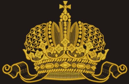 Корона для вышивальной машины