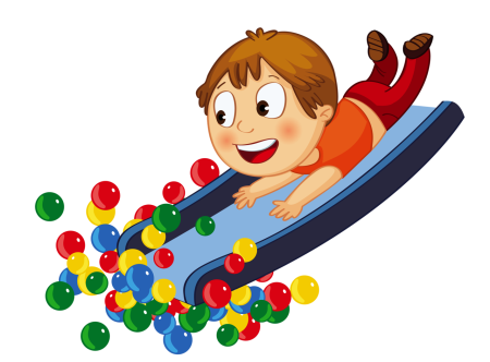 Играющие дети вектор