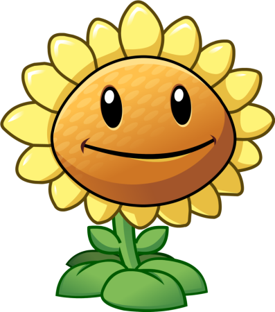 Plants vs Zombies растения Sunflower