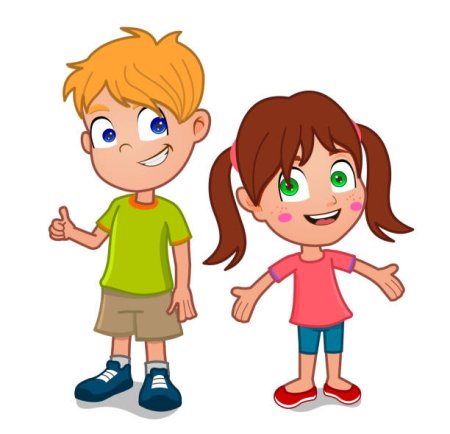 Мультяшные brother and sister