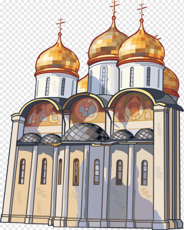 Церковь мультяшная