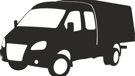 Газель со строительными материалами