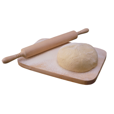 Ребенок месит тесто