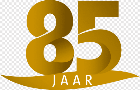 85 Лет надпись