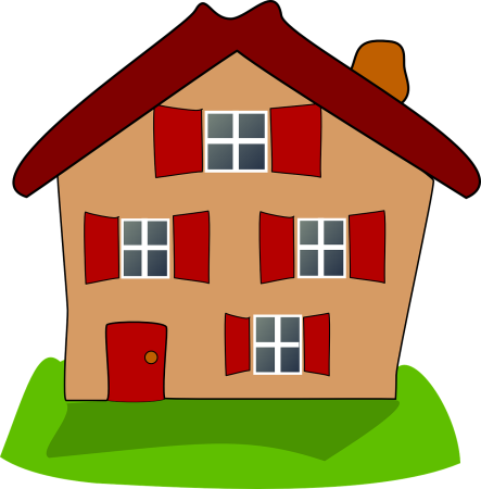 Дом мультяшный