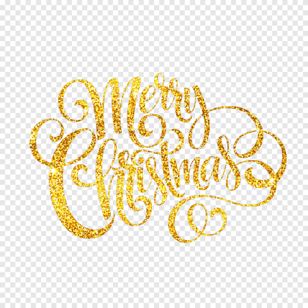 Новогодняя надпись Merry Christmas