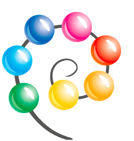 Бусинки на прозрачном фоне