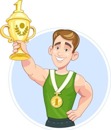 Победитель иллюстрация