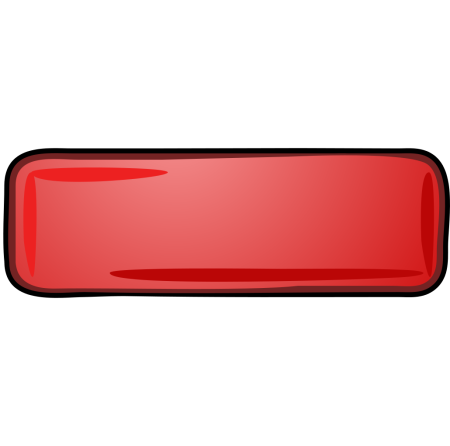 Знак минус красный