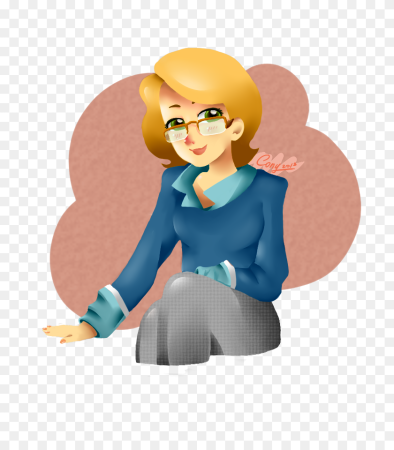 Рисунок тетенька