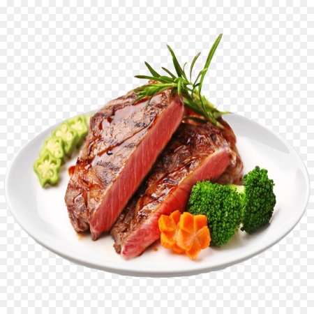 Кусок мяса мультяшный