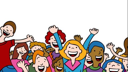 Зрители на прозрачном фоне