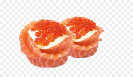 Икра рыбы на белом фоне