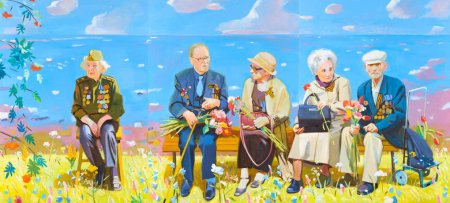 Александр Виноградов и Владимир Дубосарский. «За отвагу», 2014 г.