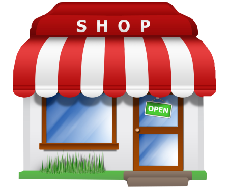 Тележка с продуктами Векторная