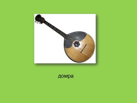 Домра народный инструмент