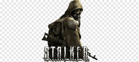 Сталкер на прозрачном фоне