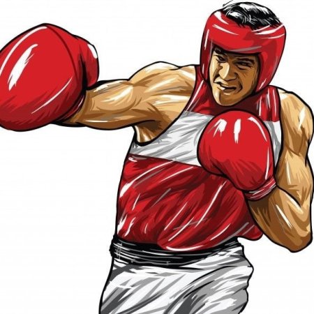 Нарисовать боксера
