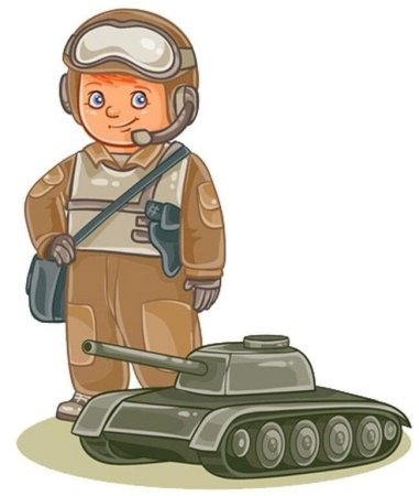 Военный с ребенком