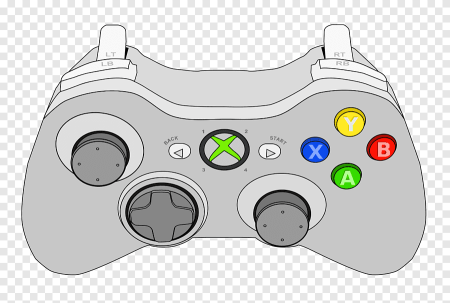 Раскладка джойстика Xbox 360