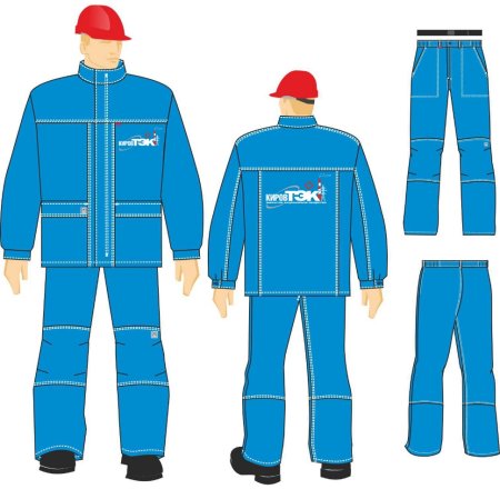 Дети в рабочей одежде