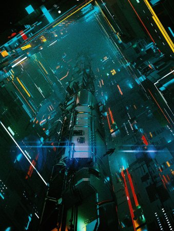 Cyberpunk 2077 Москва Сити