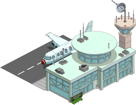 The Simpsons tapped out аэропорт