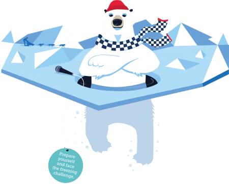 Прорубь на прозрачном фоне