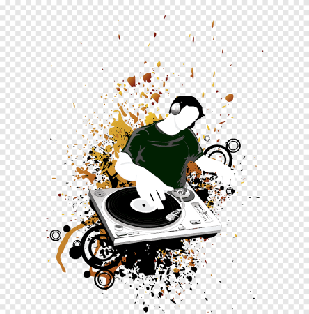 DJ рисунок