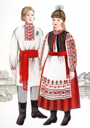 Белорусский национальный костюм