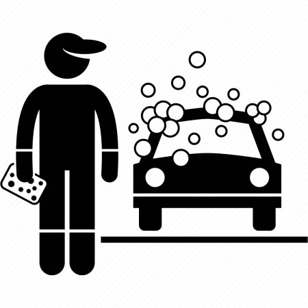 Значок автомойки