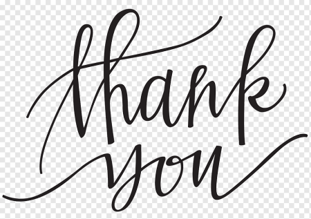 Надпись thank you