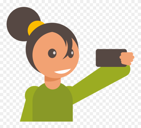 Selfie вектор