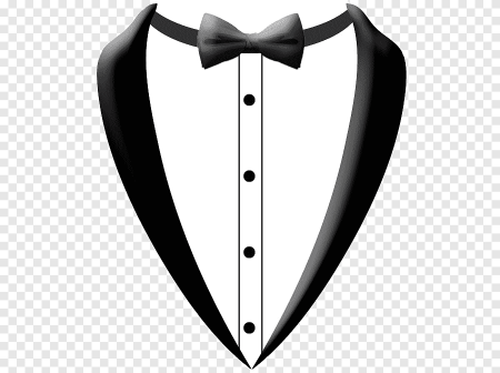 Смокинг нарисованный